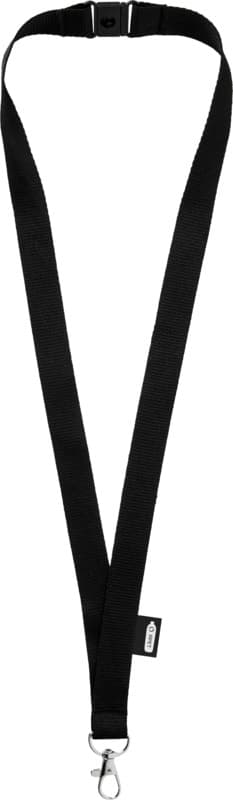 Tom recycled PET lanyard with breakaway closure 17