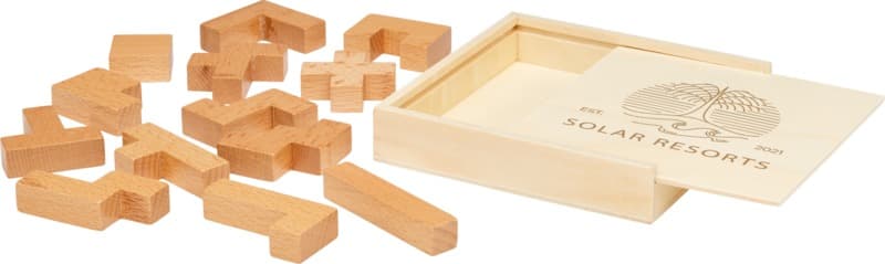 Bark wooden puzzle 7