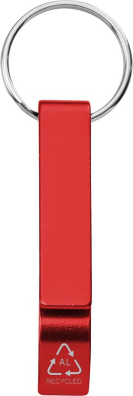 Tao RCS recycled aluminium bottle and can opener with keychain  2