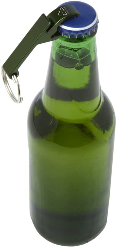 Tao RCS recycled aluminium bottle and can opener with keychain  15
