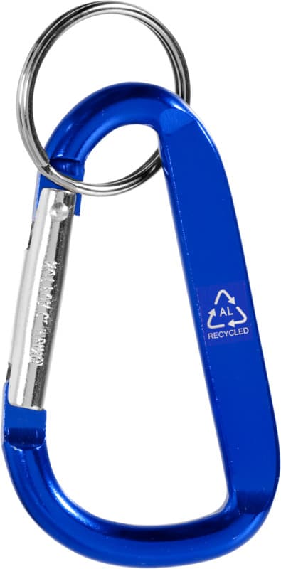 Timor RCS recycled aluminium carabiner keychain 7