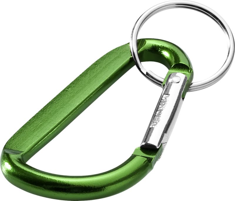 Timor RCS recycled aluminium carabiner keychain 9