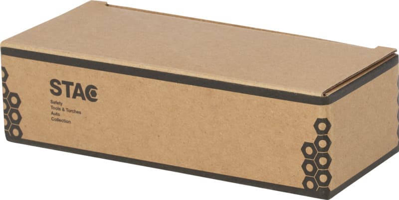 Helios recycled plastic solar dynamo flashlight with carabiner 7