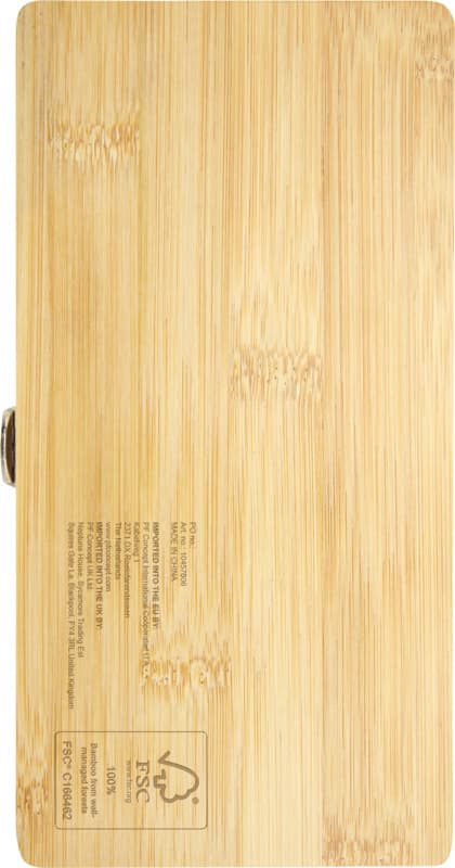 Rivet 19-piece bamboo/recycled plastic tool set 3