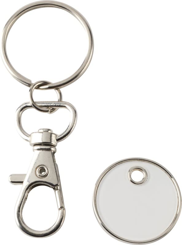 Rory keyring with trolley coin 5
