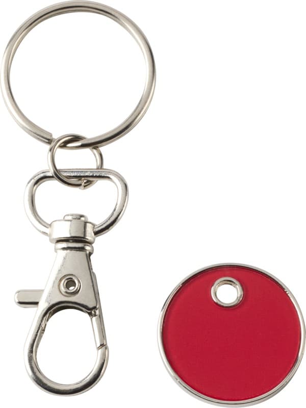Rory keyring with trolley coin 11