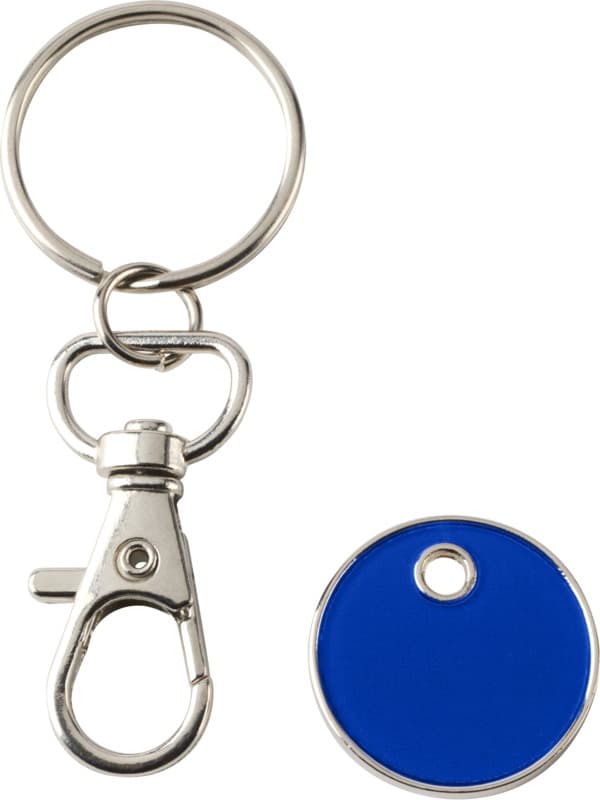 Rory keyring with trolley coin 17