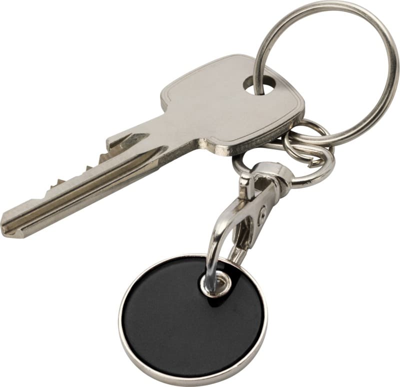 Rory keyring with trolley coin 22