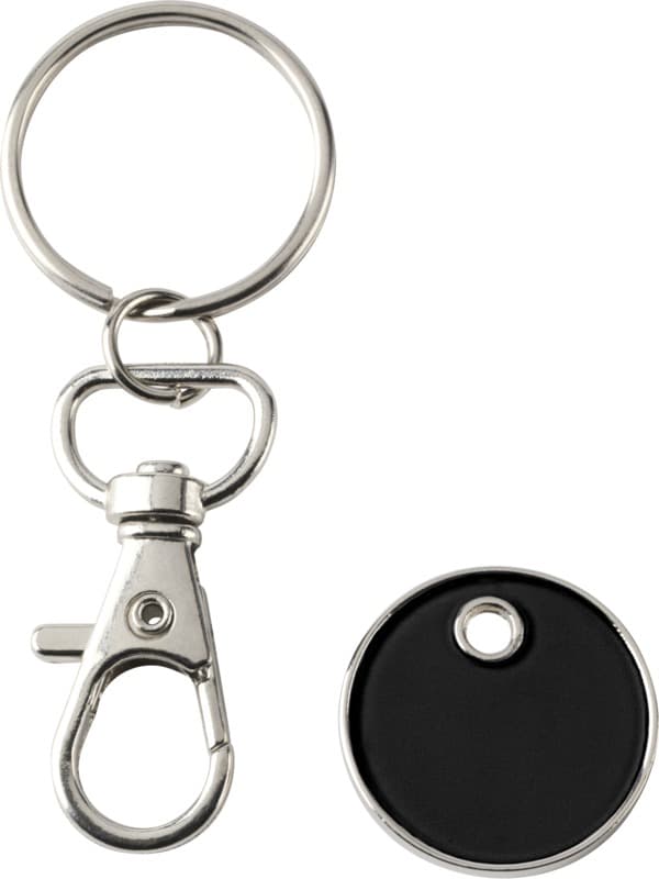 Rory keyring with trolley coin 23