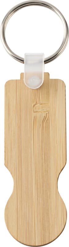 Ronan bamboo trolley keychain 3