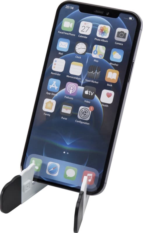 Buna recycled plastic foldable tablet and phone stand 1
