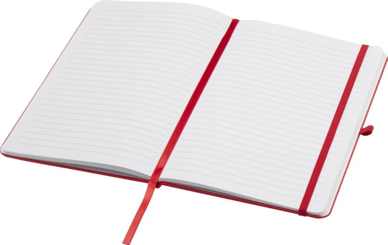 Teak A5 recycled hard cover notebook with lined pages 11