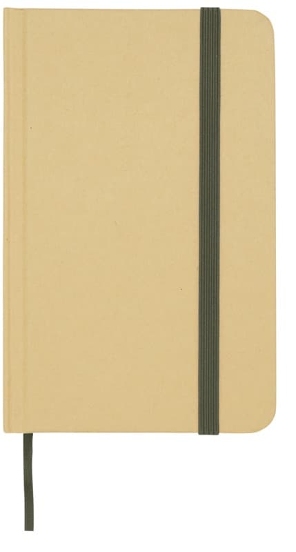Reed A6 recycled hard cover notebook with plain pages 23