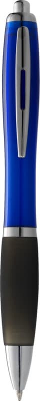 Nash ballpoint pen coloured barrel and black grip (black ink) 5