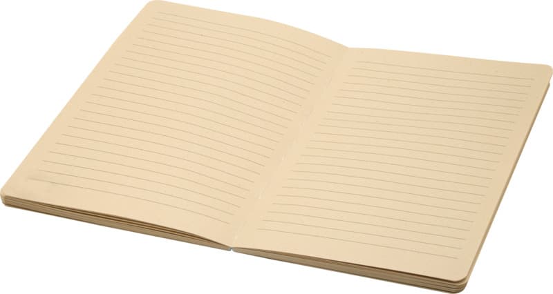 Liliana A5 sugarcane and RPET soft cover notebook 10