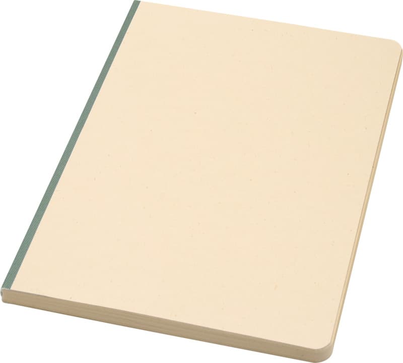 Liliana A5 sugarcane and RPET soft cover notebook 13
