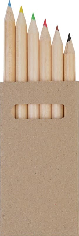 Ayola 6-piece coloured pencil set 3