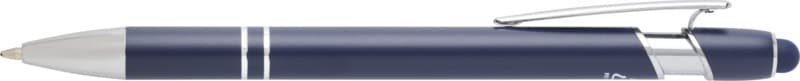 Kish ballpoint pen with silver finish (black ink) 8