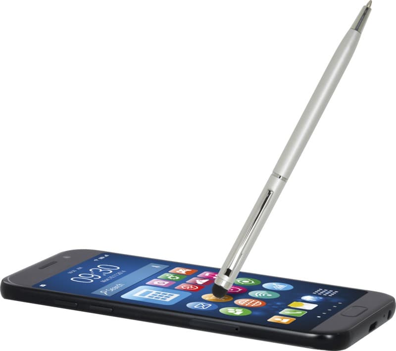 Ore aluminium ballpoint pen with stylus (blue ink) 14