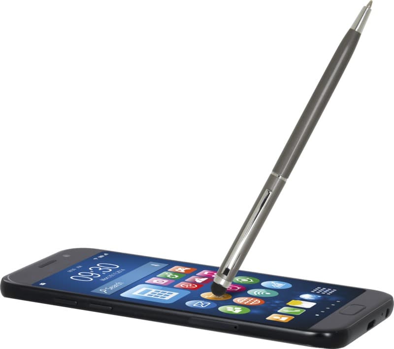 Ore aluminium ballpoint pen with stylus (blue ink) 17