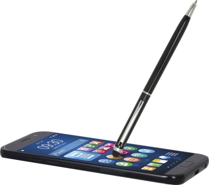 Ore aluminium ballpoint pen with stylus (blue ink) 20