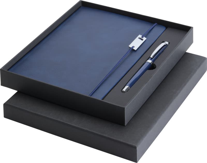 Legato Elegance A5 hard cover notebook and rollerball pen set 17
