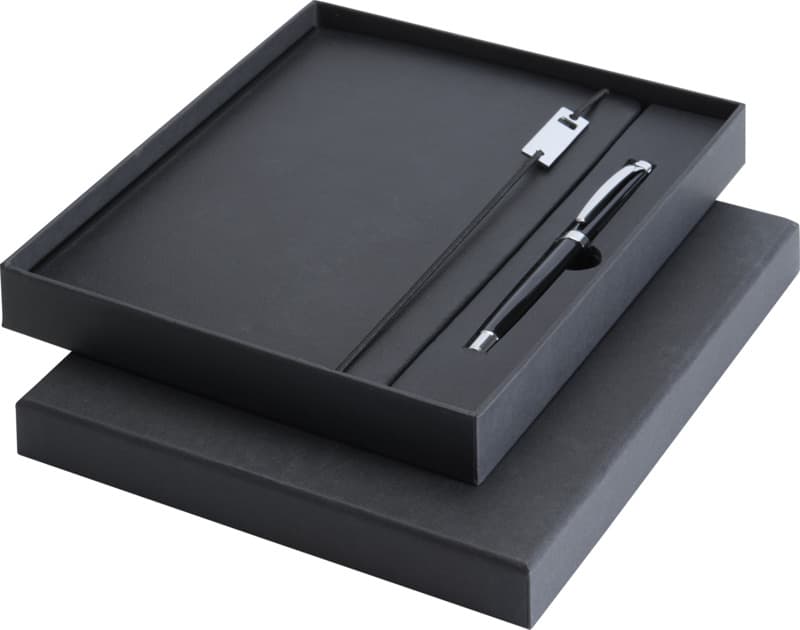 Legato Elegance A5 hard cover notebook and rollerball pen set 33