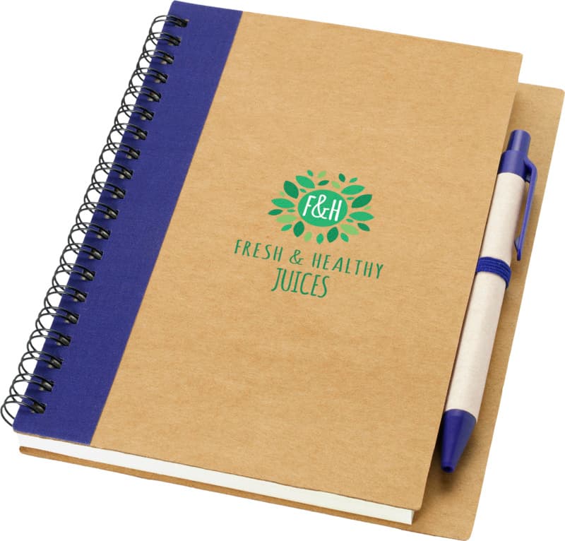 Priestly recycled notebook with pen 20