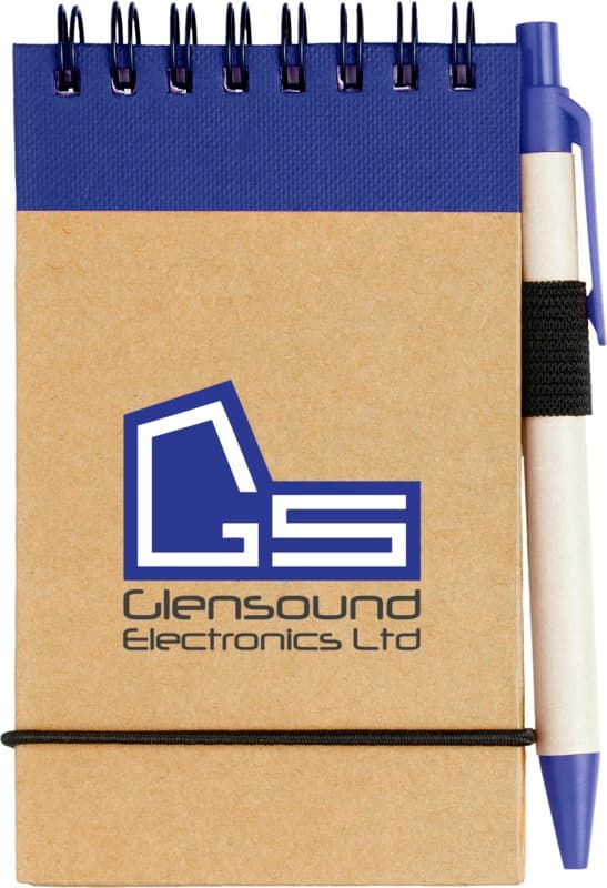 Zuse A7 recycled jotter notepad with pen 14