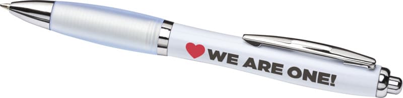 Nash ballpoint pen with coloured barrel and grip (black ink) 3