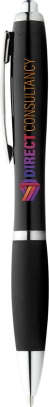 Nash ballpoint pen with coloured barrel and grip (black ink) 39