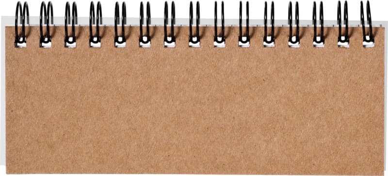 Spinner spiral notebook with coloured sticky notes 3