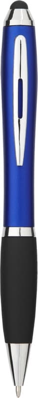 Nash coloured stylus ballpoint pen with black grip (blue ink) 6