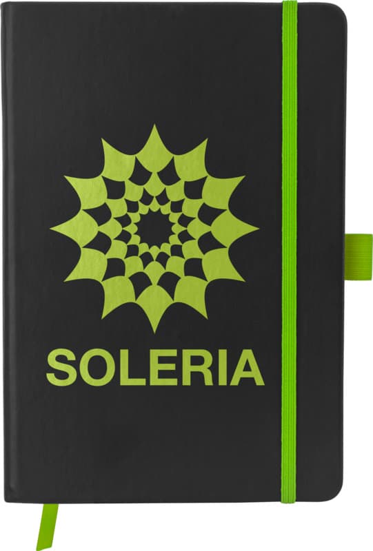 Colour-edge A5 hard cover notebook 19