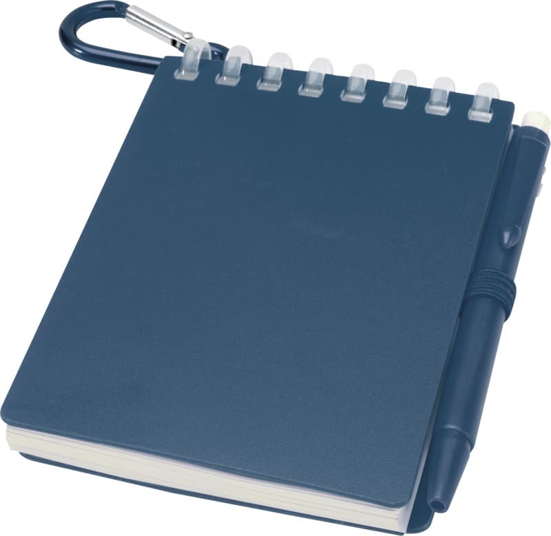 Lig Mini recycled outdoor soft cover notebook and ballpoint pen set (black ink) 9