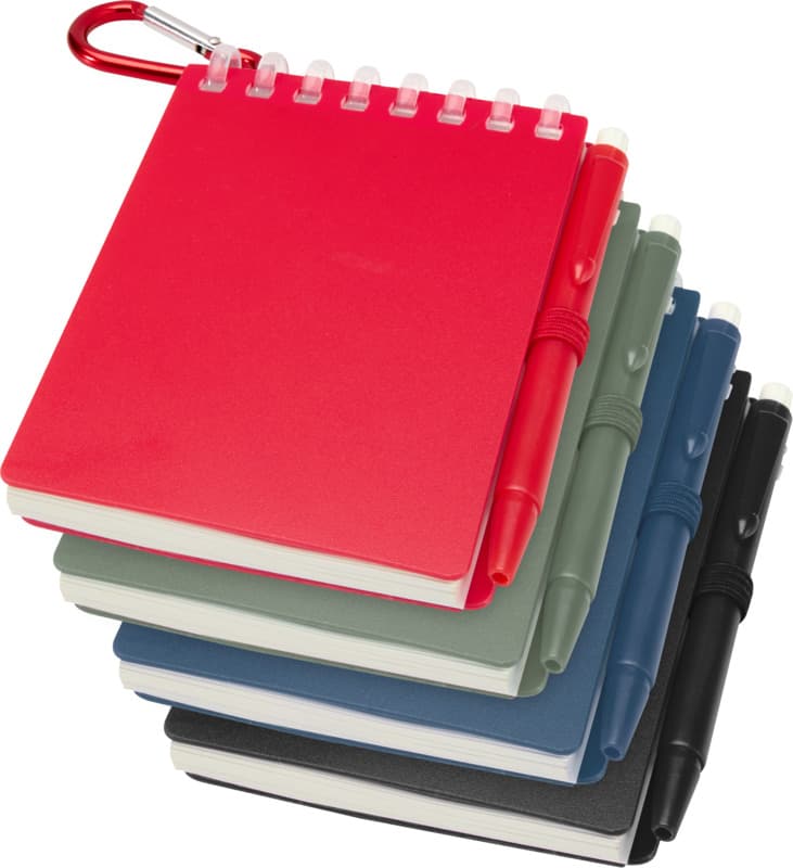 Lig Mini recycled outdoor soft cover notebook and ballpoint pen set (black ink) 15