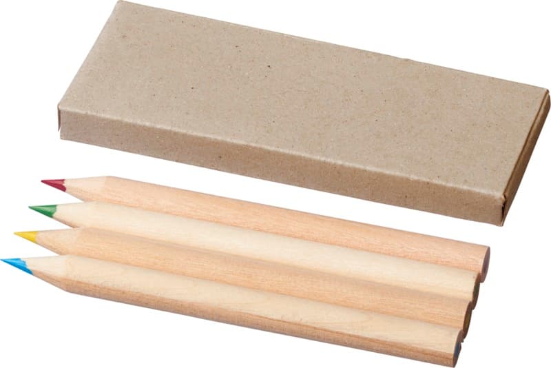 Tullik 4-piece coloured pencil set
