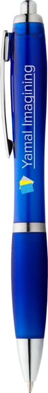 Nash ballpoint pen coloured barrel and grip (blue ink) 9