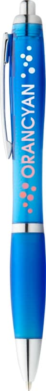Nash ballpoint pen coloured barrel and grip (blue ink) 23