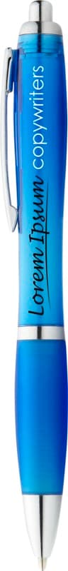 Nash ballpoint pen coloured barrel and grip (blue ink) 22