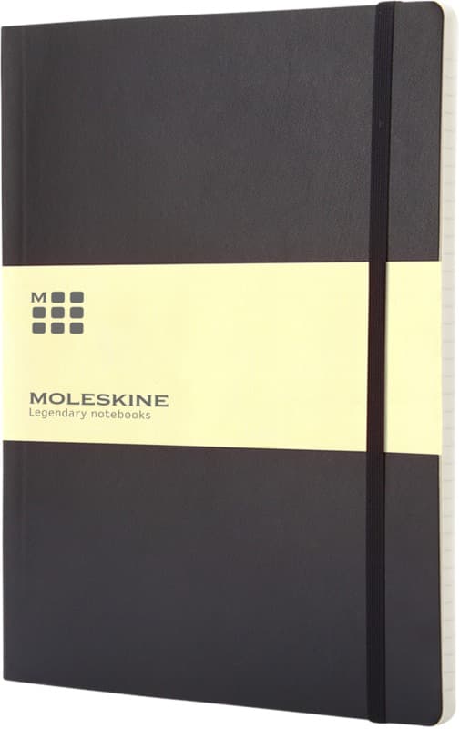 Moleskine Classic XL soft cover notebook - ruled 1