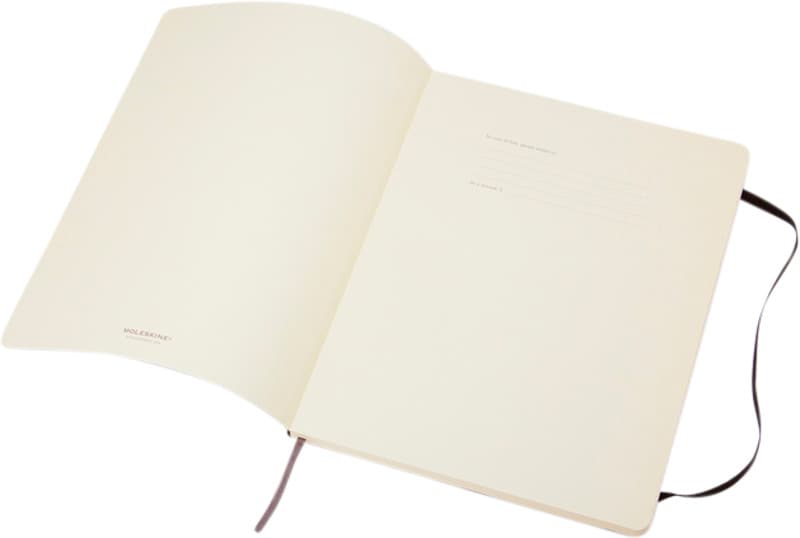 Moleskine Classic XL soft cover notebook - ruled 5