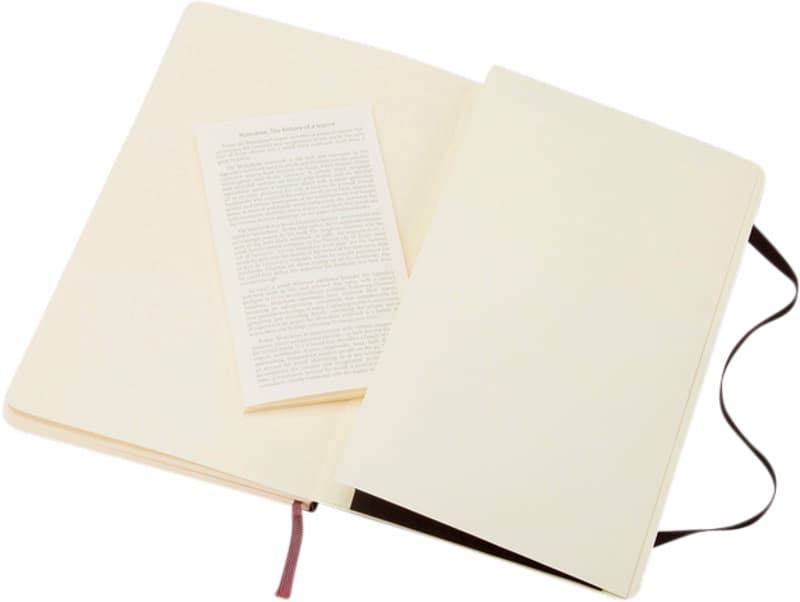 Moleskine Classic L soft cover notebook - ruled 5