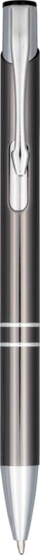 Moneta anodized aluminium click ballpoint pen (blue ink) 14