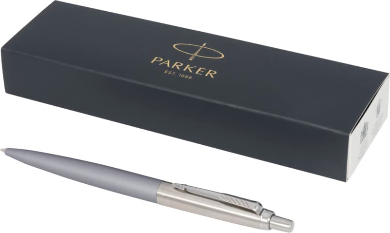 Parker Jotter XL matte with chrome trim ballpoint pen (blue ink) 13