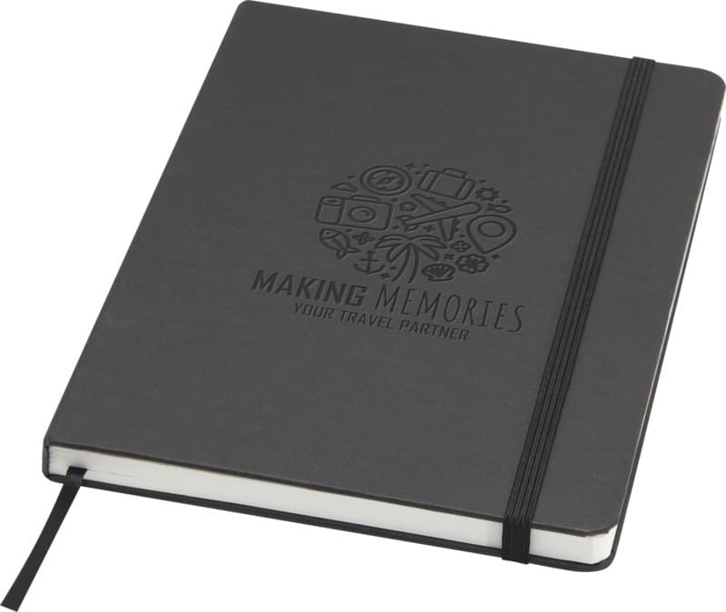 Holm A5 stone paper hard cover notebook with lined pages 18