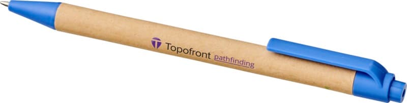 Berk recycled carton and corn plastic ballpoint pen (black ink) 16