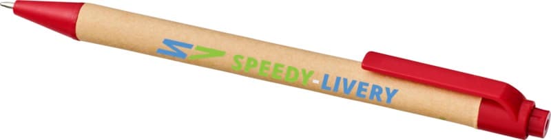 Berk recycled carton and corn plastic ballpoint pen (black ink) 24