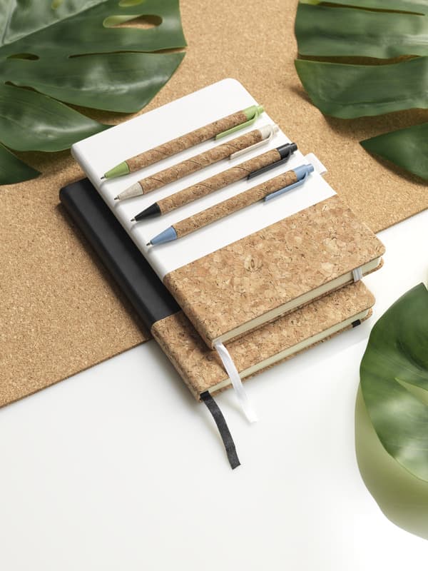 Midar cork and wheat straw ballpoint pen (black ink) 12