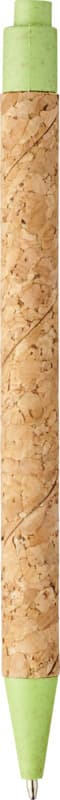 Midar cork and wheat straw ballpoint pen (black ink) 17
